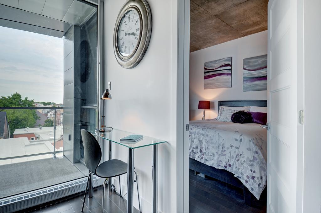 Les Immeubles Charlevoix - Le 760-605 Apartamento Quebeque Quarto foto