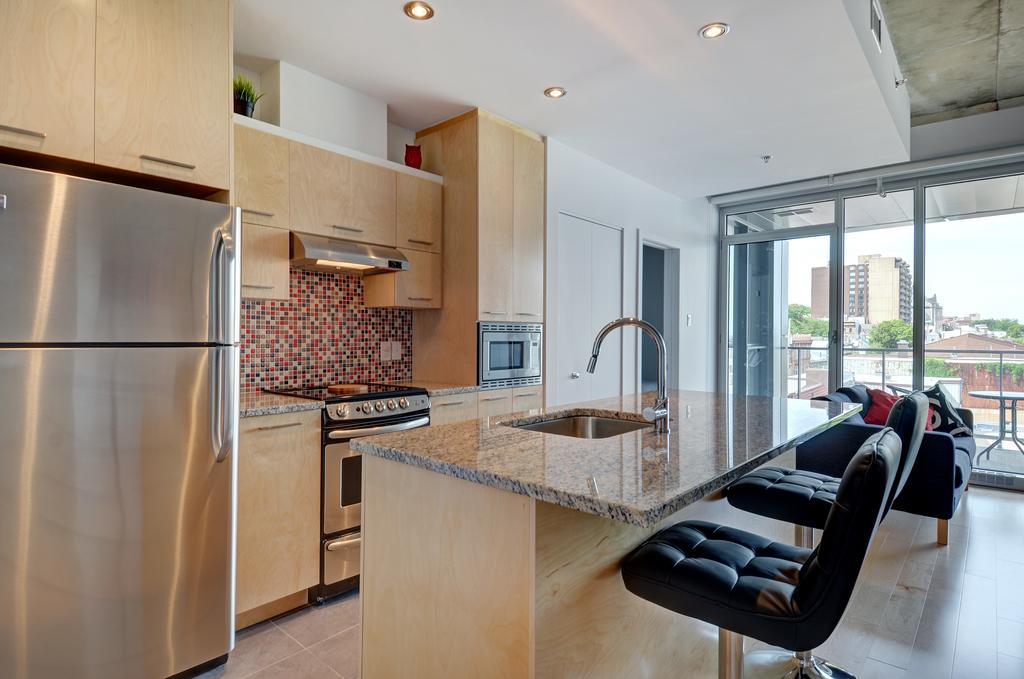 Les Immeubles Charlevoix - Le 760-605 Apartamento Quebeque Quarto foto