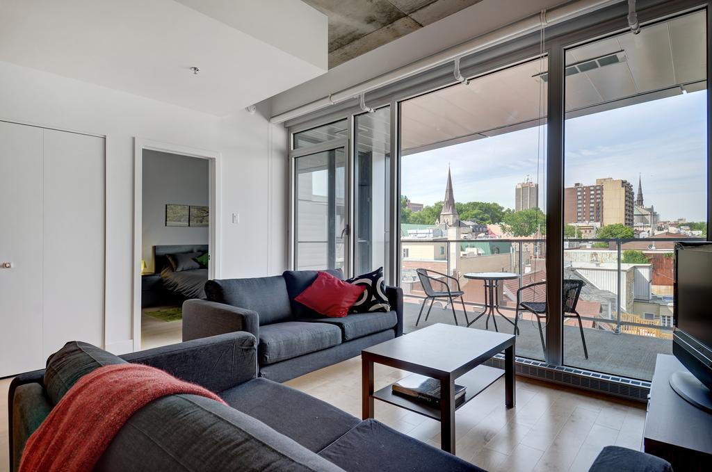 Les Immeubles Charlevoix - Le 760-605 Apartamento Quebeque Quarto foto
